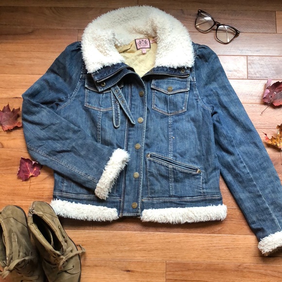 Juicy Couture Jackets & Blazers - Juicy couture jean jacket large